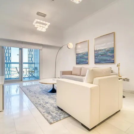 Sea Views From Living To Bedroom Perfect For Staycation, Dubai Marina By Deluxe Holiday Homes Exterior photo